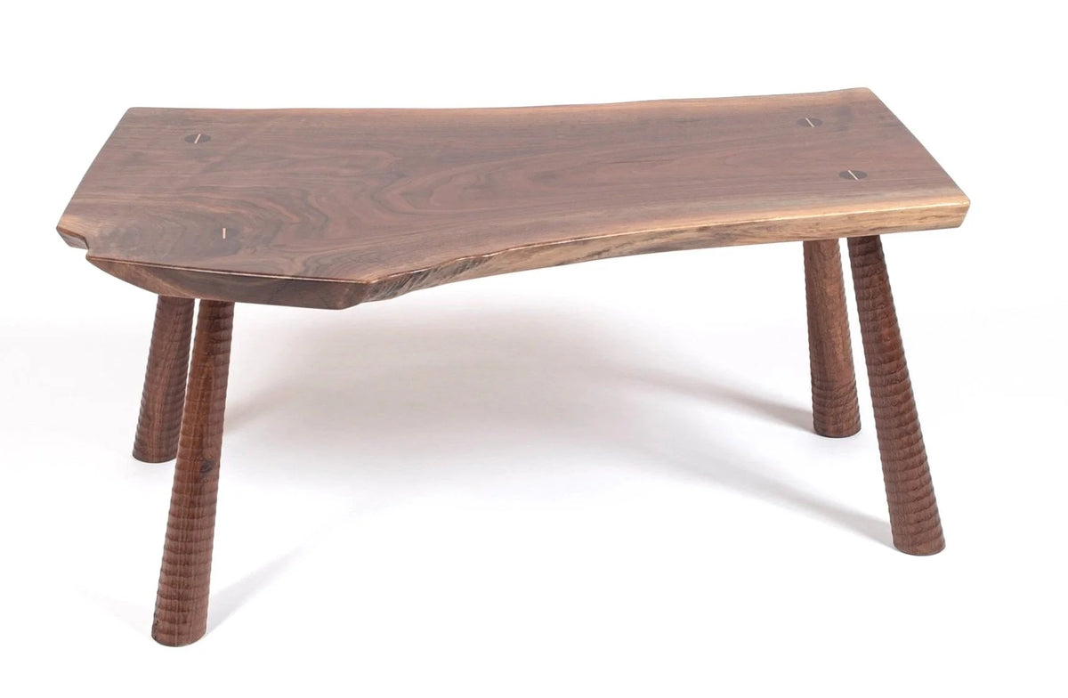 Walnut Live-Edge Coffee Table – Bradford Woodworking